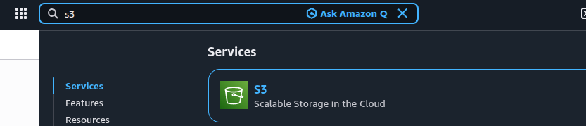 Amazon S3 Console