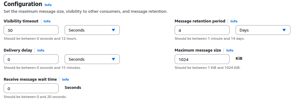 SQS visibility timeout setting