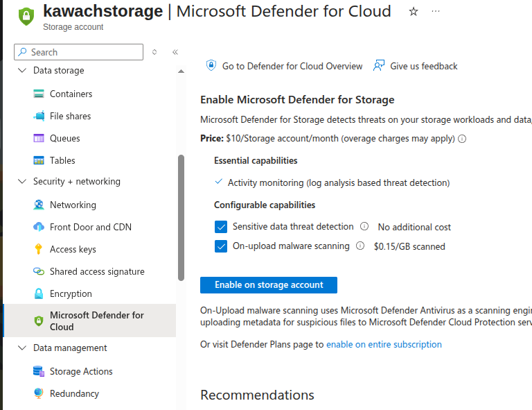 Microsoft Defender for Cloud