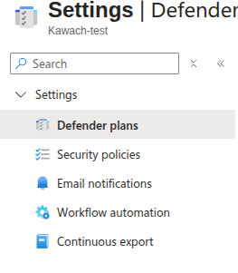 Microsoft Defender Plans