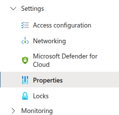 Key Vault properties