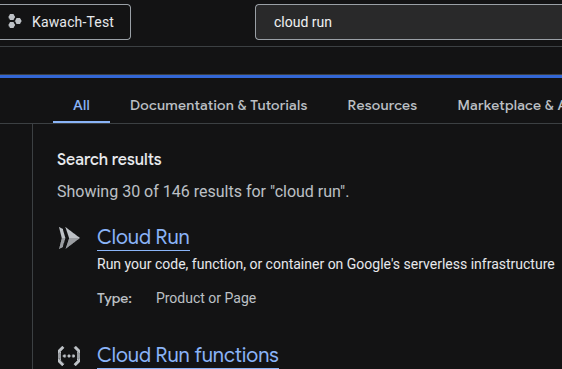 Cloud Run Services