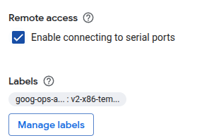 Disable serial port access