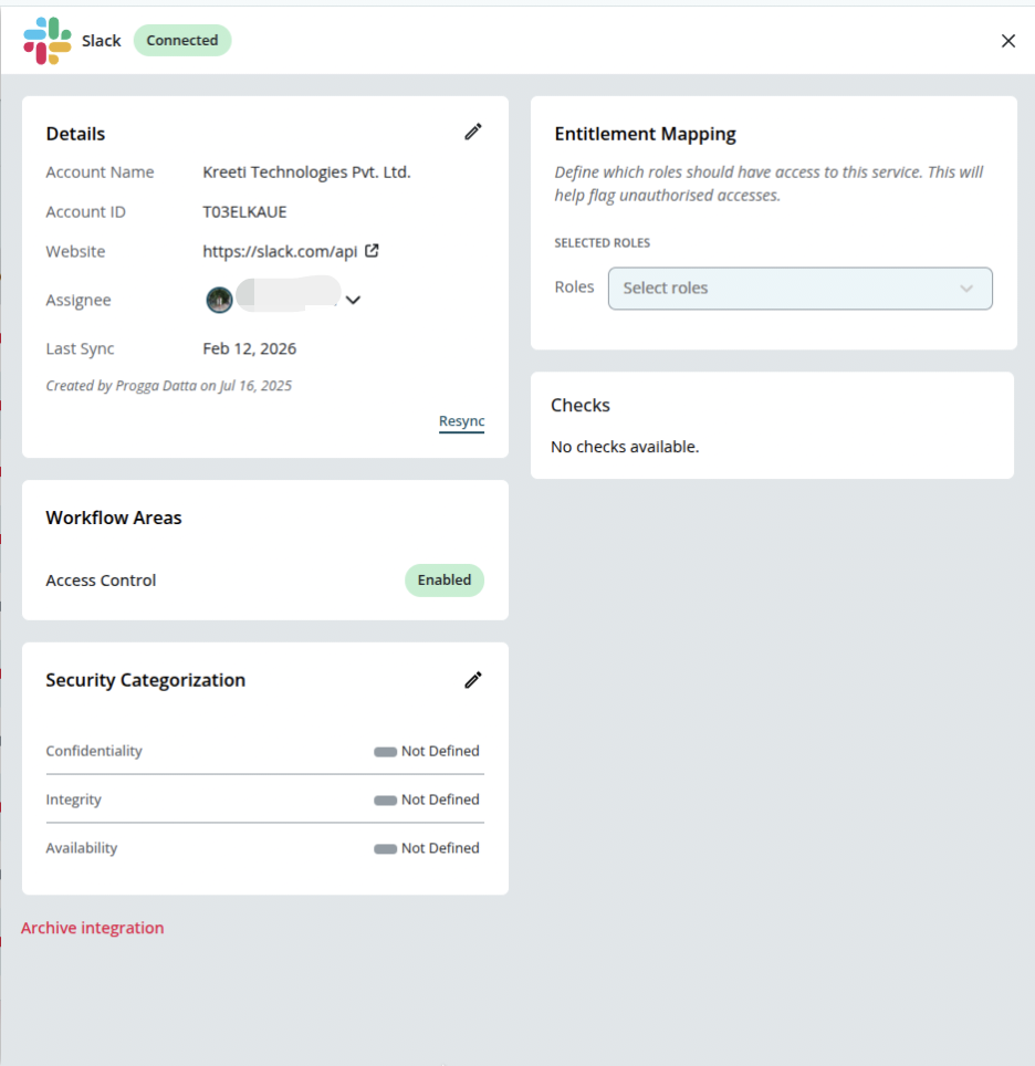 Slack Integration Success