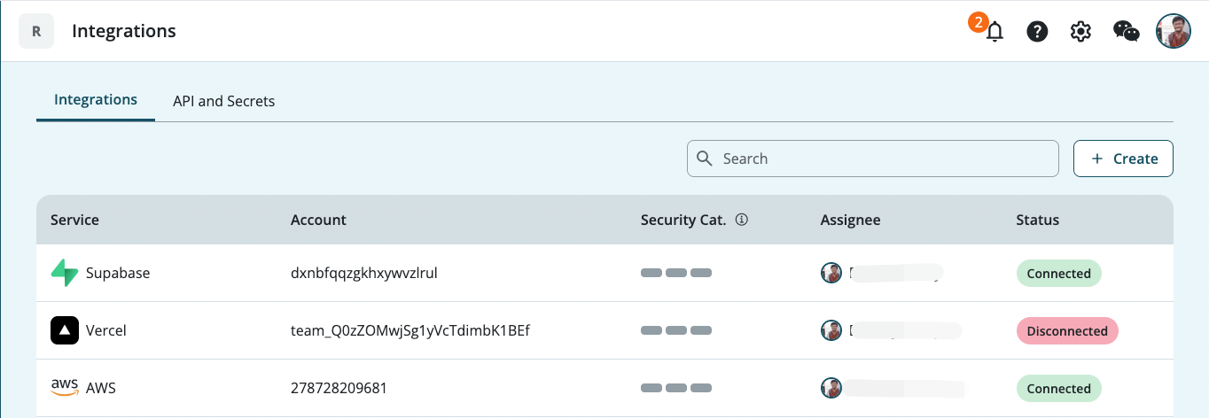 Kawach Integrations