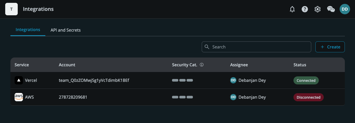Kawach Integrations